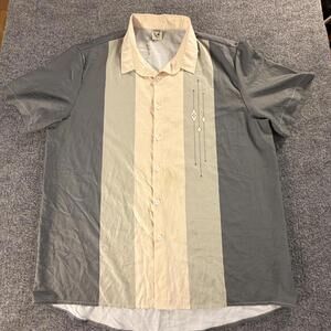 Hardaddy Men's‎ Short Sleeve Button-Up Shirt XL #694